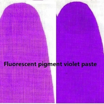 Farbstoff-Polywasser-Leuchtstoffpigment kleben Violet Daylight Light Fastness 2-3