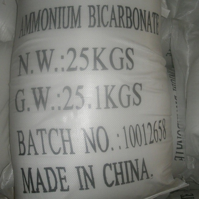 Weißes Kristallammonium-Bikarbonat pulverisieren CAS-Industrie-Grad 1066-33-7